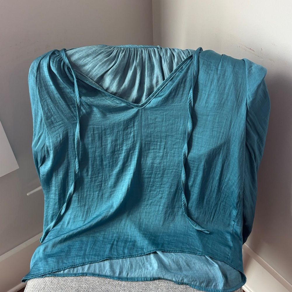 Elegant Teal Women's Top